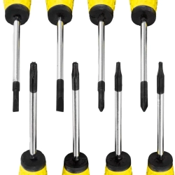 Набор отверток и бит 100пр.,на пластиковом стенде WMC TOOLS WMC-10100