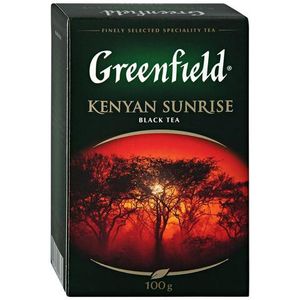 ЧАЙ ЧЕРНЫЙ KENYAN SUNRISE 100ГР GREENFIELD
