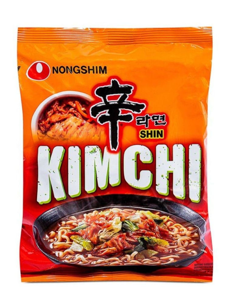 Лапша Nongshim Shin Ramyun Kimchi 120 г 5 шт