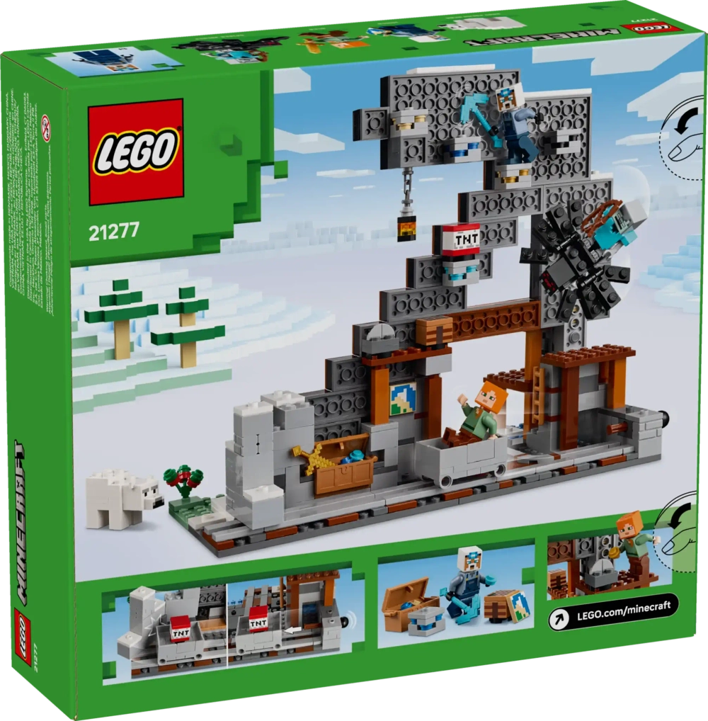 Конструктор LEGO Minecraft 21277 Шахта с киркой