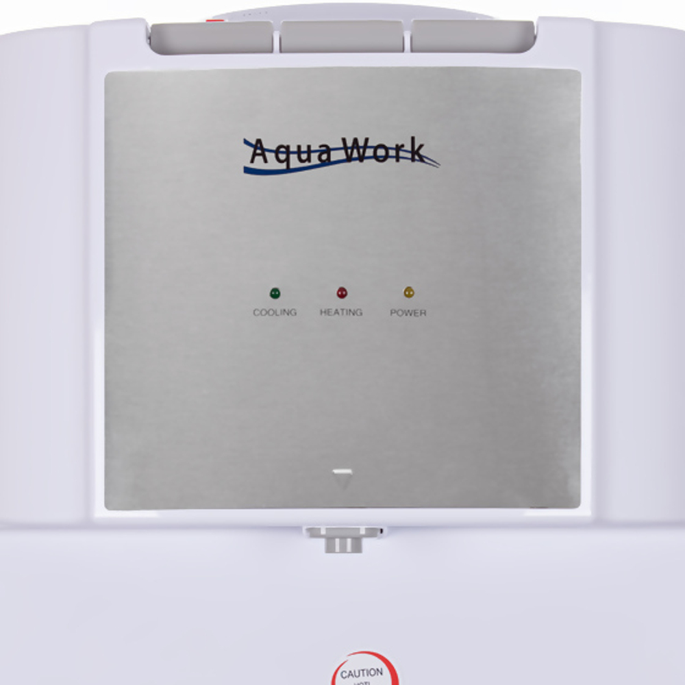Кулер для воды Aqua Work 84-B белый с холодильником