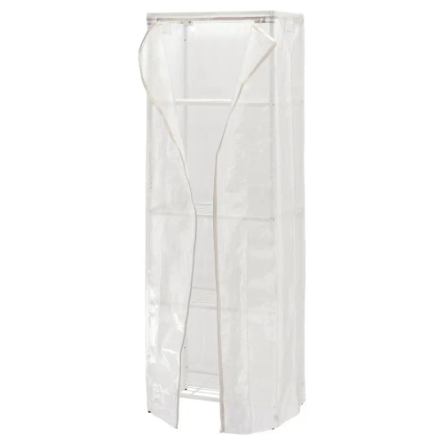 Стеллаж с чехлом - IKEA JOSTEIN, 81х40х90 см, белый, ЮСТЕЙН ИКЕА