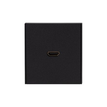 Розетка STRONG HDMI с/у антрацит KRANZ