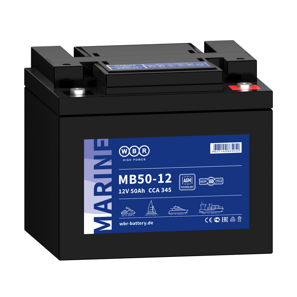 Аккумулятор WBR MB 50-12 (AGM)