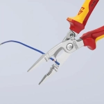 Электромонтажные клещи хромированные 200 мм Knipex 13 96 200