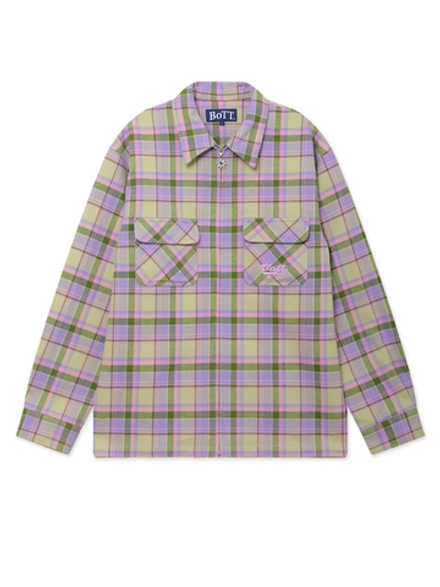 Рубашка Фланелевая Zip-up Flannel Shirt