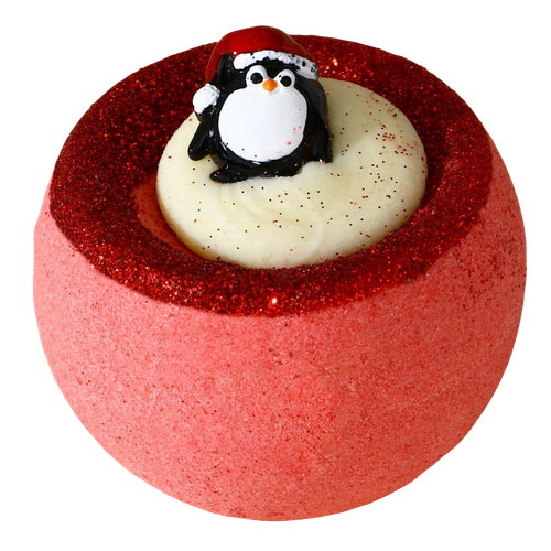 Бомбочка для ванны с игрушкой «Пингвинёнок» URAL LAB, 130 гр