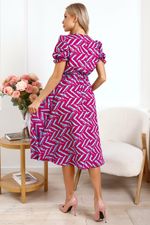 Платье Оливия (голубой/фуксия) П15934-45М LT Collection