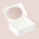 Коробка для 12 капкейков с круглым окном 320*235*100 мм