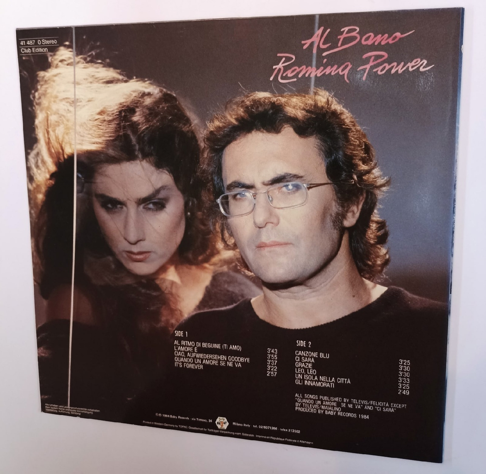 Al Bano E Romina Power Effetto Amore (Germany 1984)