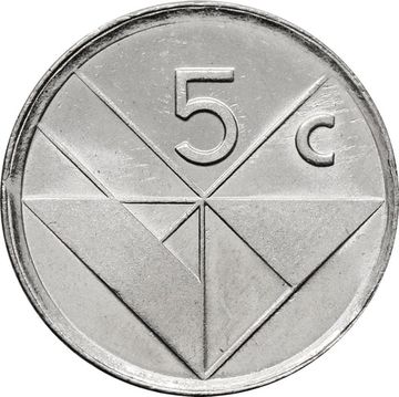 5 центов 2001 Аруба