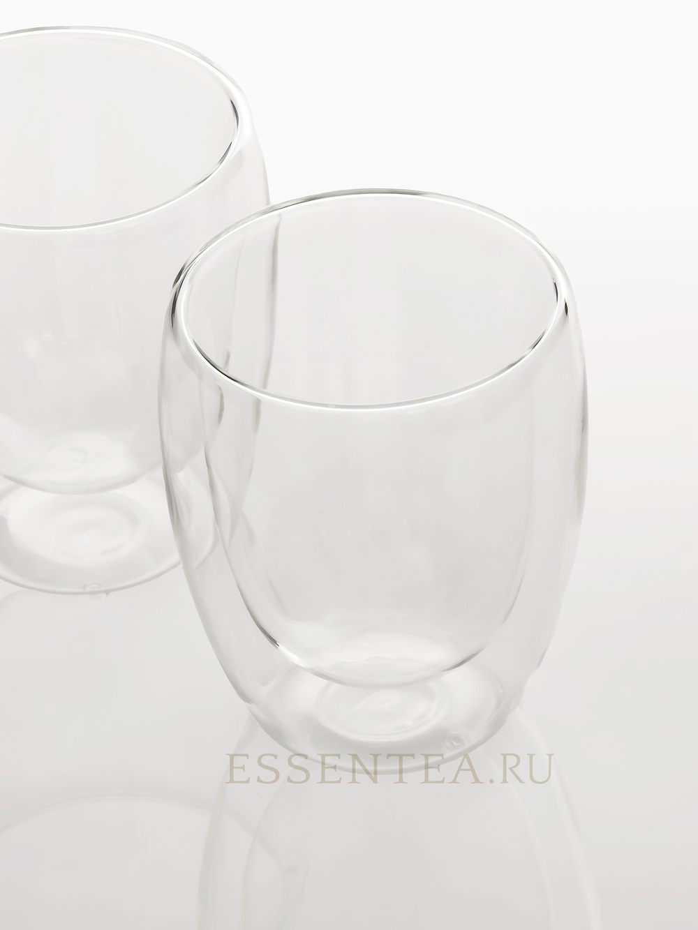 Чашка из боросиликатного стекла с двойными стенками 300 мл