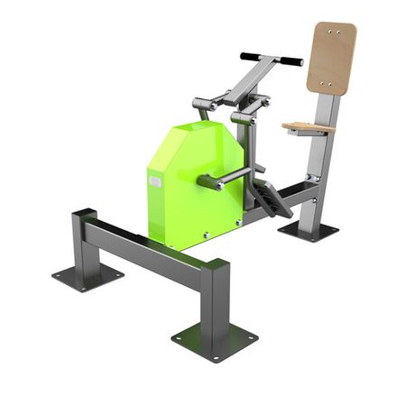 Cardio-1903 Уличный тренажер Степпер с безынерционным нагрузочным механизмом ZAVODSPORTA