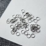 Колечки соединительные, сталь, р-р 3.5×0.4мм, цена за набор 50 шт