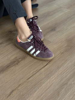 Кеды из натуральной замши