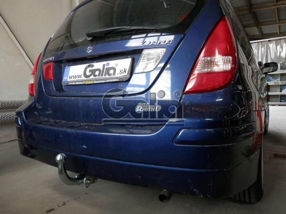Фаркоп оцинкованный Galia S057A для Suzuki Liana хетчбек 2WD/4WD 2001-2007(паспорт и сертификат в комплекте)(без электрики)