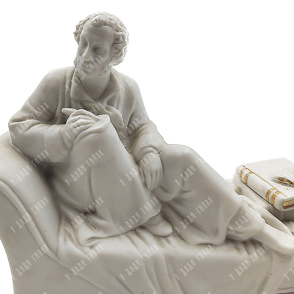 Чернильница «Пушкин за работой». СССР, Ленинградский фарфоровый завод, автор Н.Я. Данько, 1930-е гг.