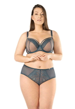 Бюстгальтер Daniela с мягкой чашкой (Размер: 75J) (Цвет: грязно-синий)