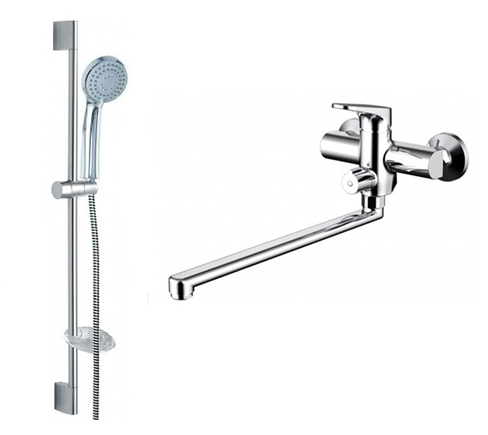 Комплект для ванной комнаты Bravat Eler 2 в 1