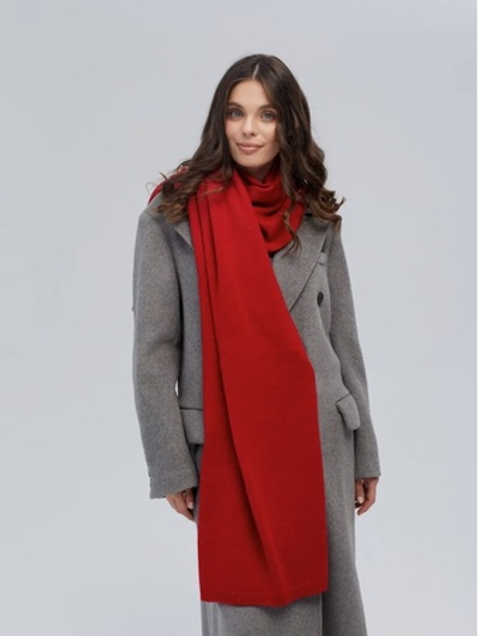 Шарф Ш554-19 красный