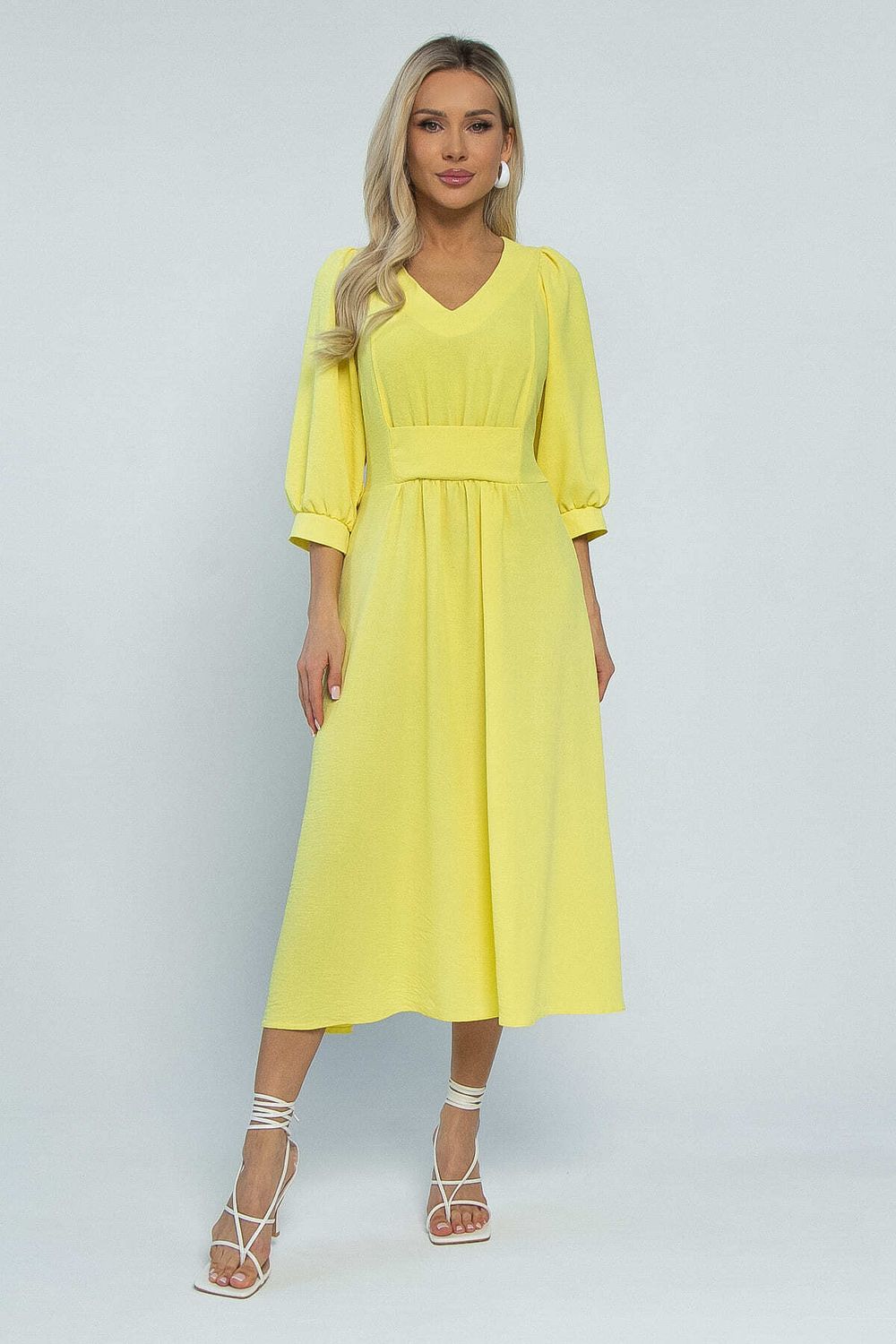 Платье Мадлен (желтое) П13523-18М LT Collection