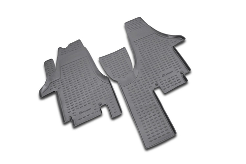 Коврики в салон для VW Multivan 2004-, 2 шт. (полиуретан) NLC.51.17.210