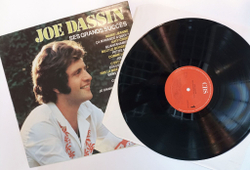 Винтажная виниловая пластинка LP Joe Dassin Ses Grands Succes (Holland 1983)
