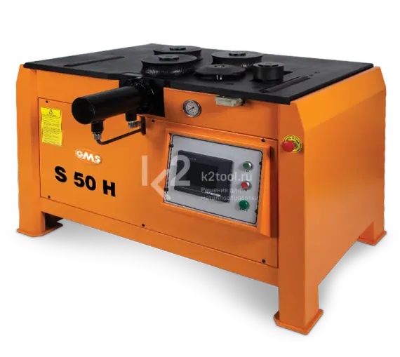 Станок для гибки арматуры GocMakSan S 50H c цифровым дисплеем