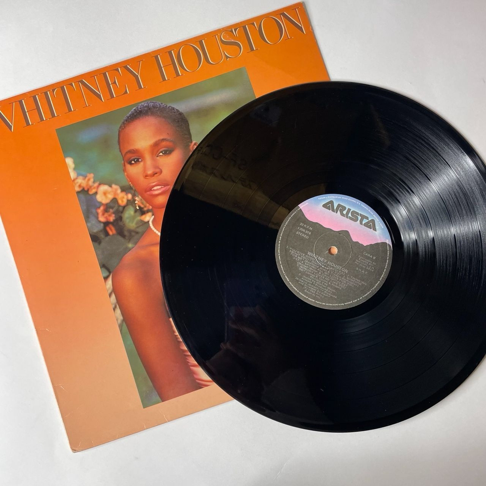 Винтажная виниловая пластинка Whitney Houston (Испания 1985)