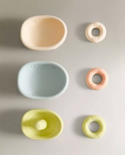 ZARA HOME ДЕТСКИЕ ПЛЯЖНЫЕ ИГРУШКИ «ЛОДОЧКИ» (НАБОР ИЗ 5 ШТУК), РАЗНОЦВЕТНЫЙ