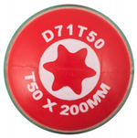D71T50 Отвертка стержневая TORX® ANTI-SLIP GRIP, T50х200