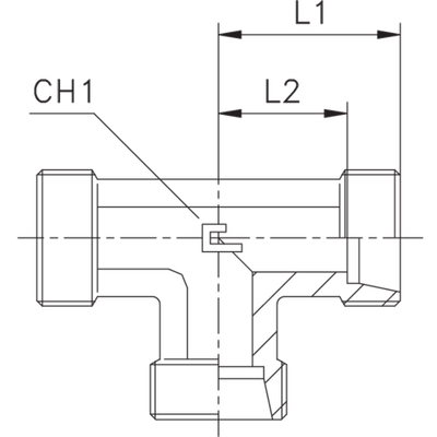 Соединение PT DLL08 12х1 (корпус)