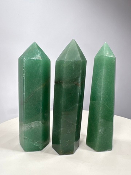 Зеленый Авантюрин (большой столбик)