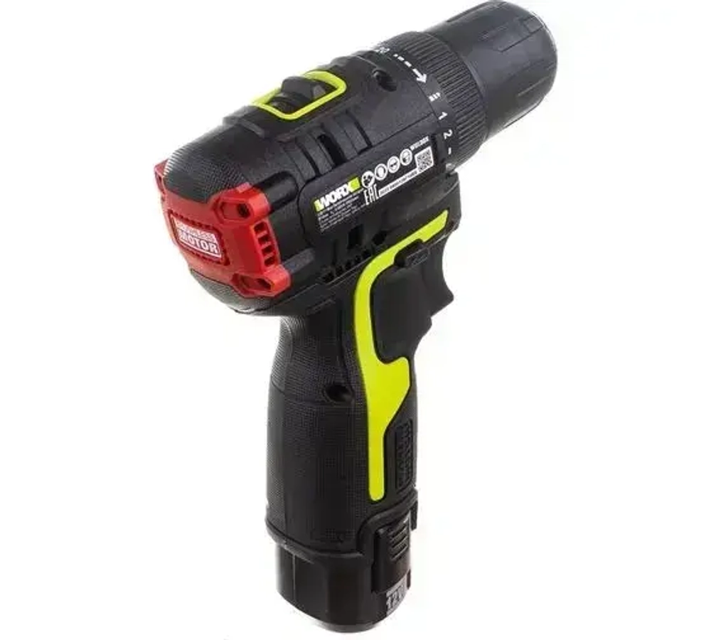 Дрель-шуруповерт, 20 мм, 12 В, 1800 об/мин, патрон - быстрозажимной, разноцветный, надежный
