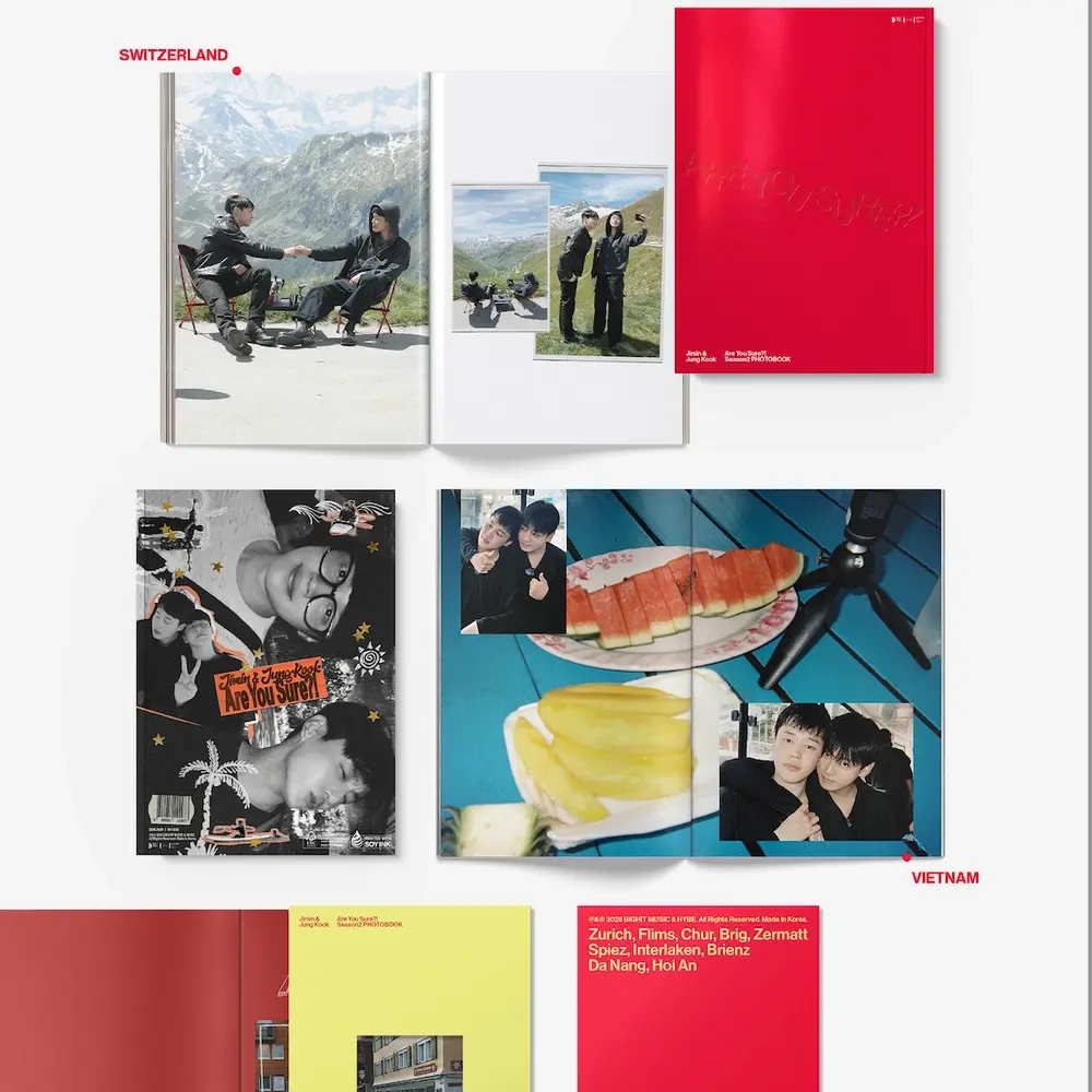 Фотобук JIMIN x JUNGKOOK (BTS) - Are You Sure