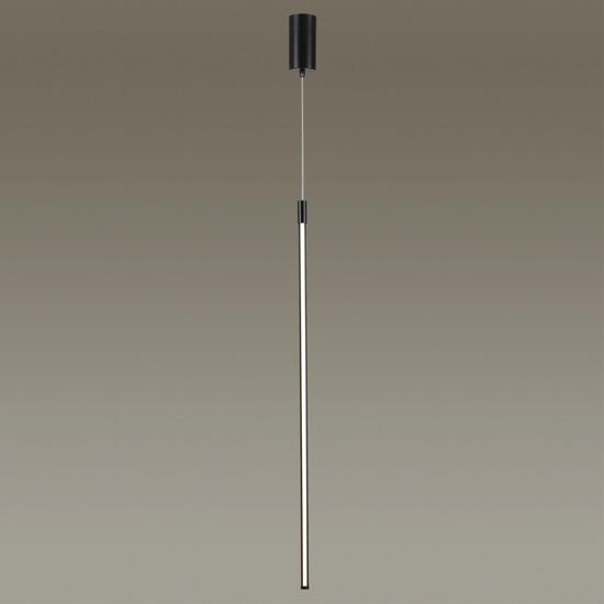 4335/9LA HIGHTECH ODL22 297 чёрный Подвесной светильник, вертикальн.крепление IP20 LED 9W 675Лм 3000K FILLINI