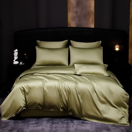 КПБ Однотонный Сатин Премиум на резинке OCPR009