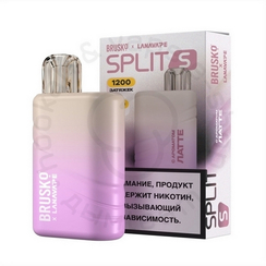 Одноразовая ЭСДН BRUSKO SPLIT S с ароматом латте, 20 мг/см3, 2 мл (М)