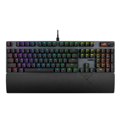Клавиатура ASUS XA14 ROG STRIX SCOPE II X, USB, RGB, черная (механическая)