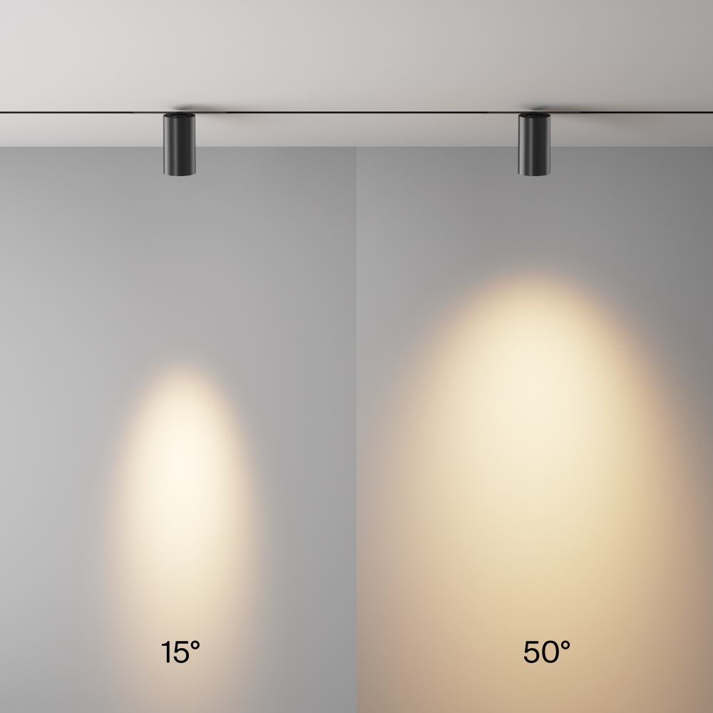 Трековый светодиодный светильник Maytoni Exility X Focus Led TR243-12W3K-B