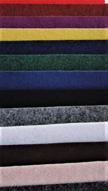 Ковролин выставочный Спектра 513, черный, ширина 2 м, рулон 100 кв.м