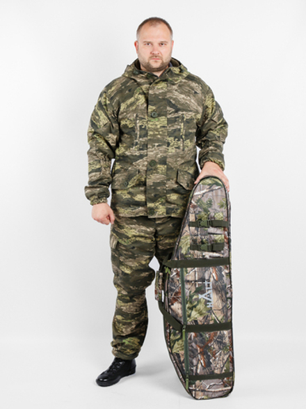 Чехол для ружья с оптикой Halt L110, кмф лес