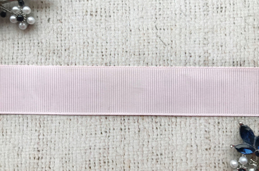 Лента репсовая, ш. 2,5 см, светло-розовый