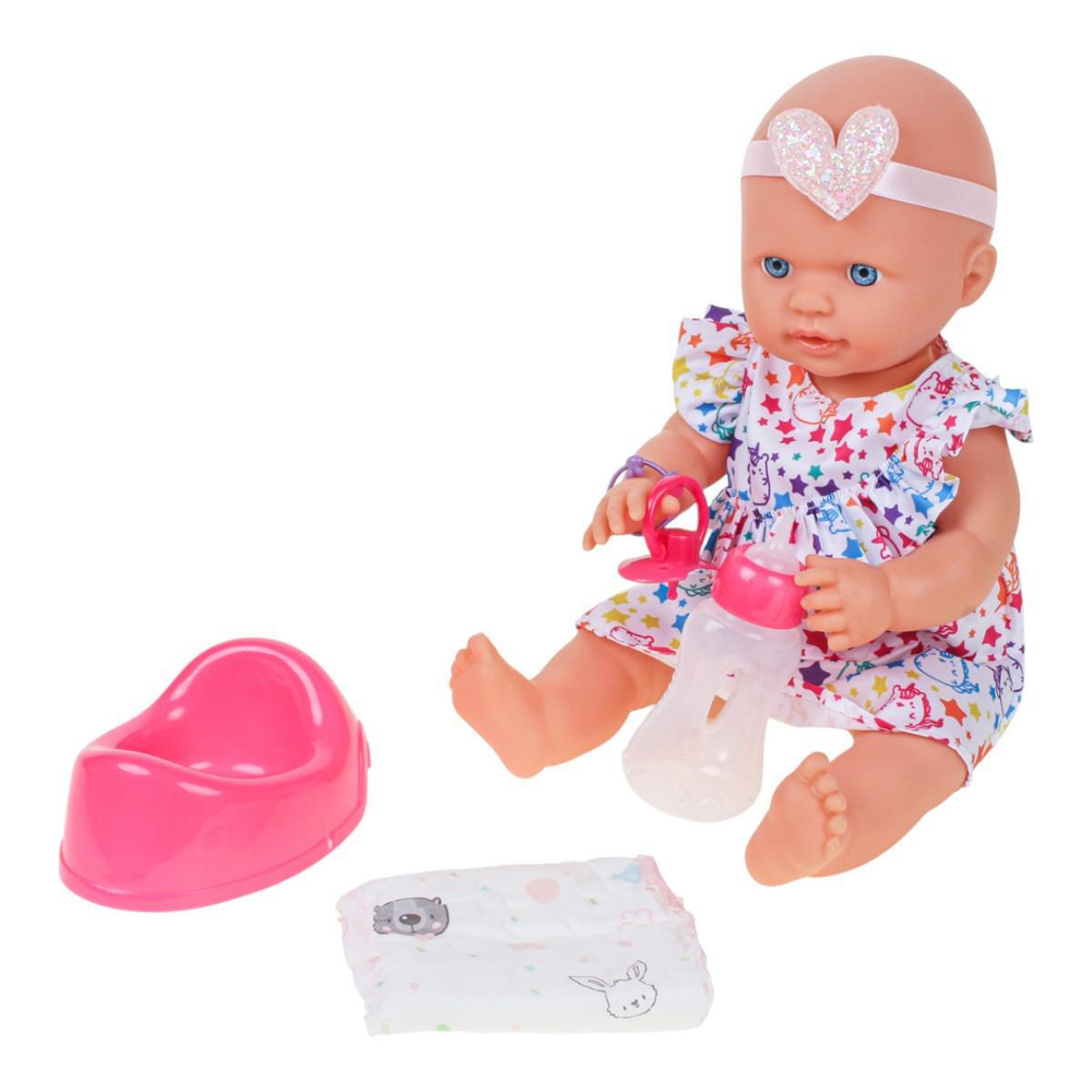 Пупс функциональный с аксессуарами, короб. YL1962I