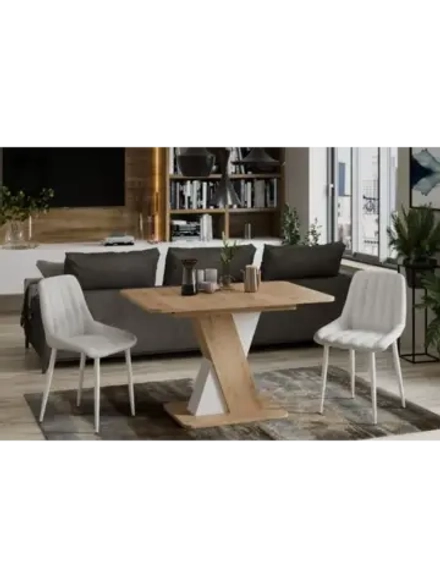 Стол кухонный обеденный раздвижной 120,1х80х75,5 см