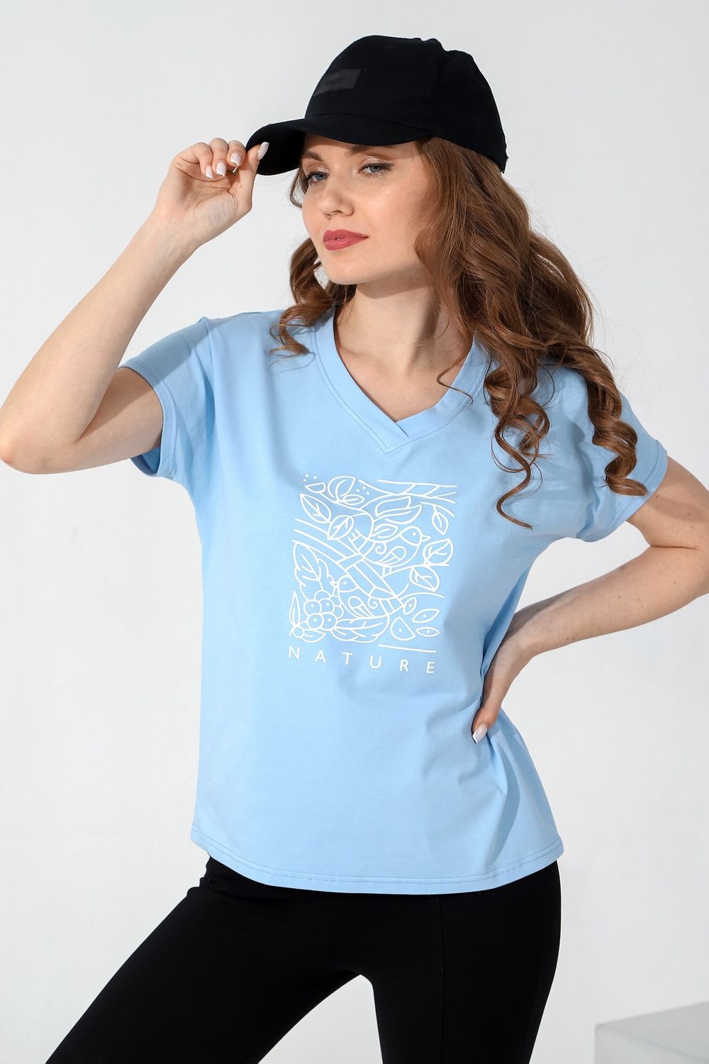 Футболка Ида Виотекс ГОЛУБОЙ