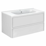 Тумба с раковиной Vincea Vico 100 белая