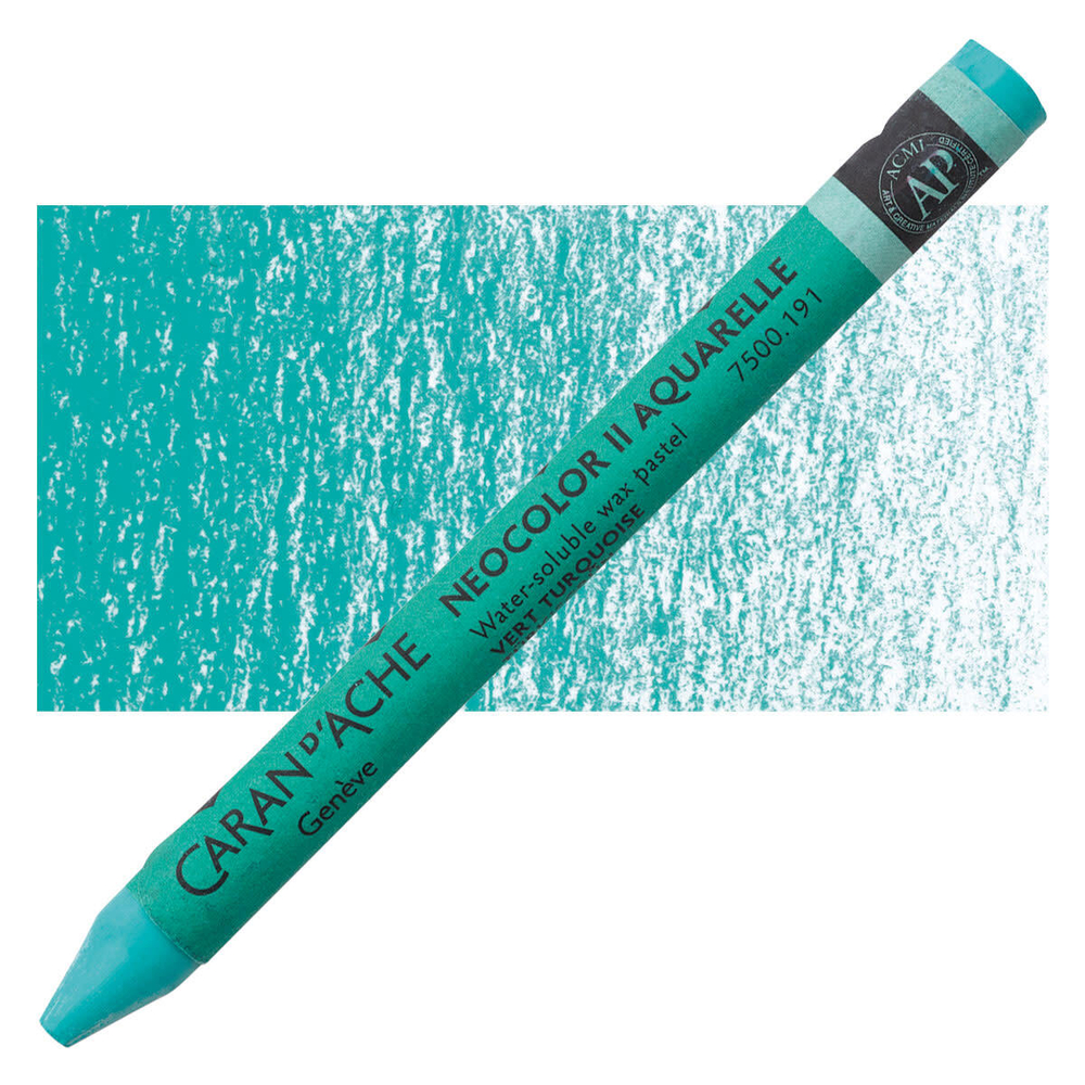 Caran d'Ache Neocolor II. 191 Turquoise Green