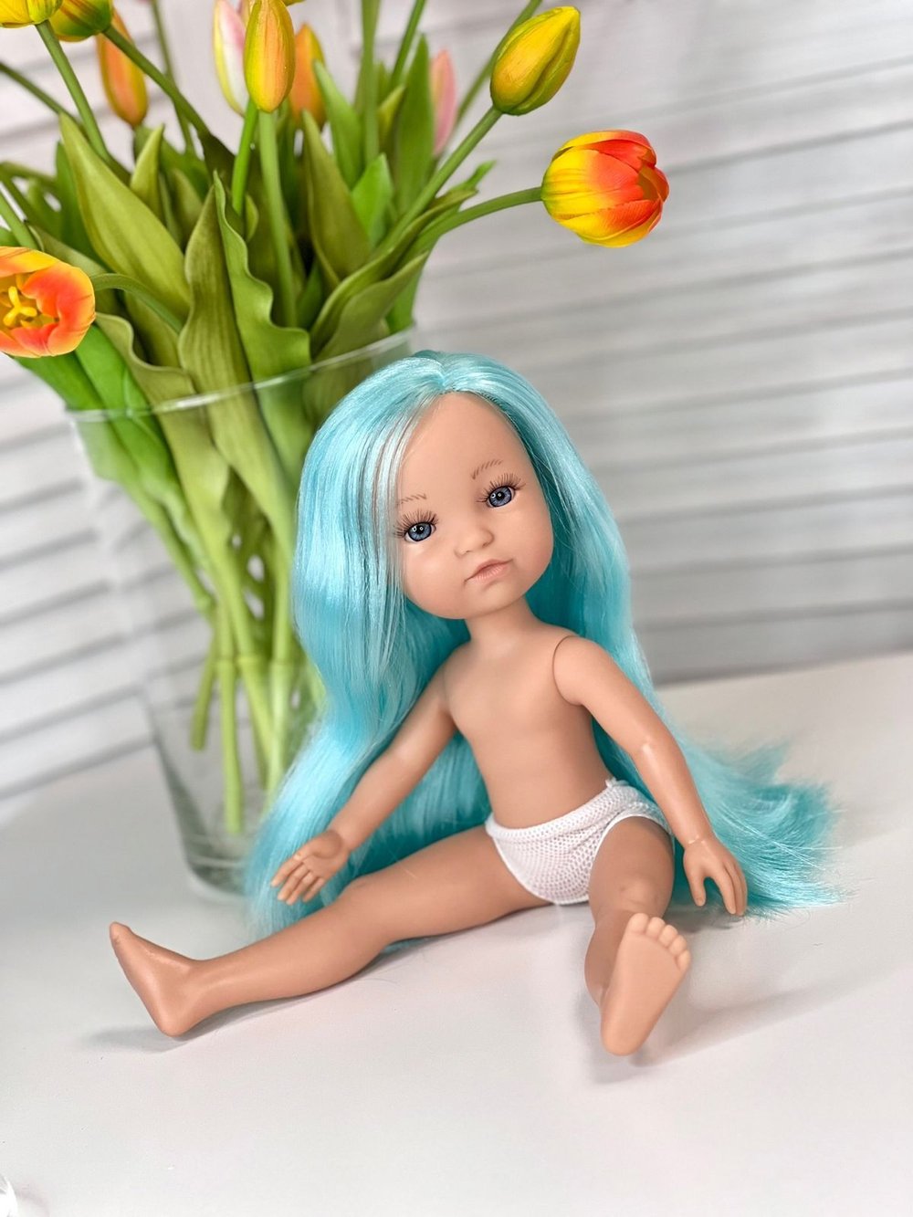 Кукла BERJUAN виниловая 35см Greta без одежды (2864)