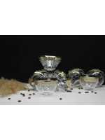 Чайный сервиз с креманкой "Абстракция"